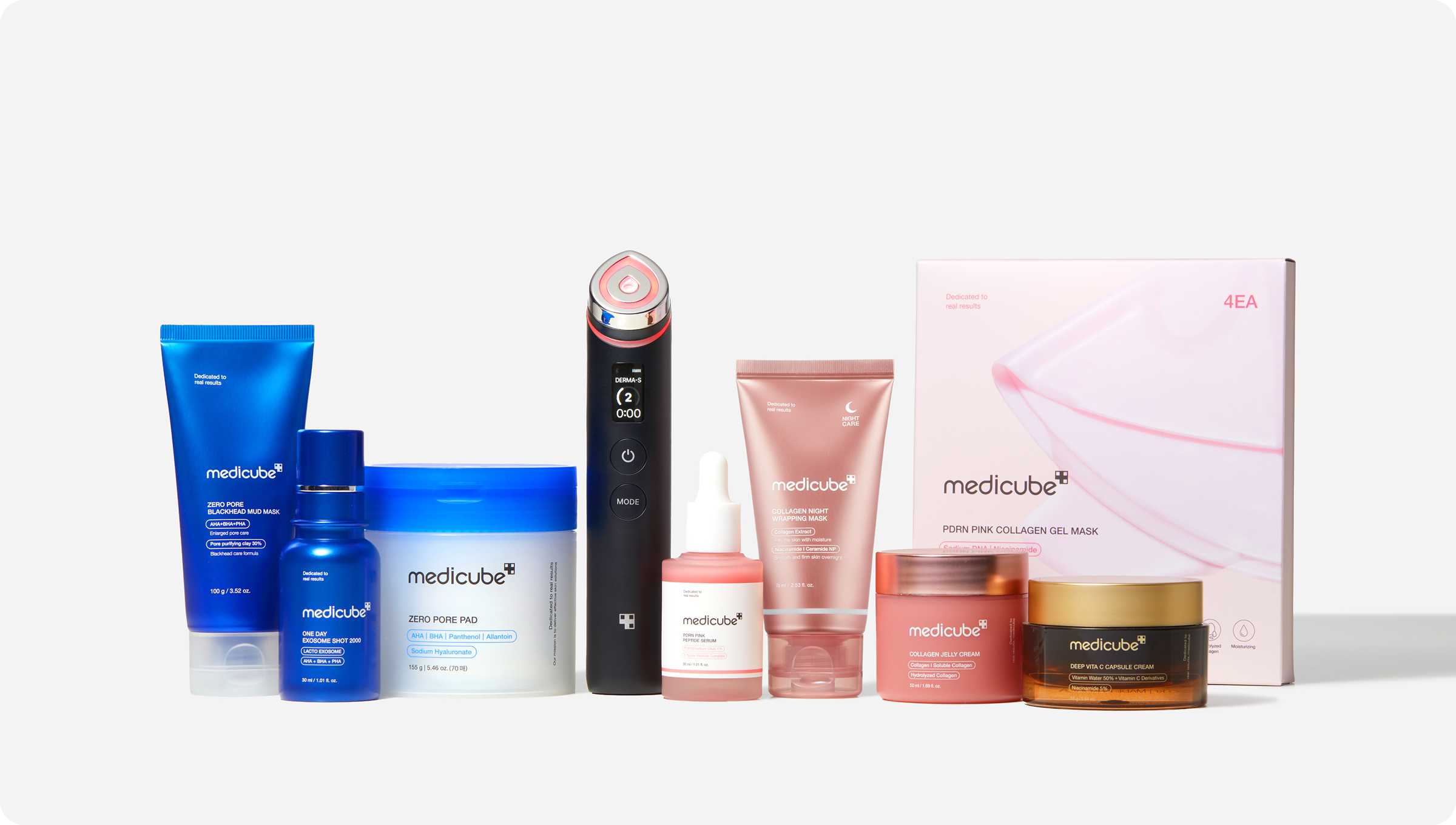 Linha completa de produtos Medicube